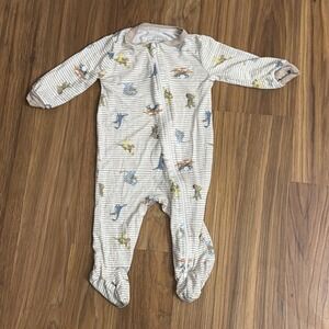 Milkberry Baby Boys 0-3 Months Musical Dinosaur Footie Sleeper Pajamas EUC